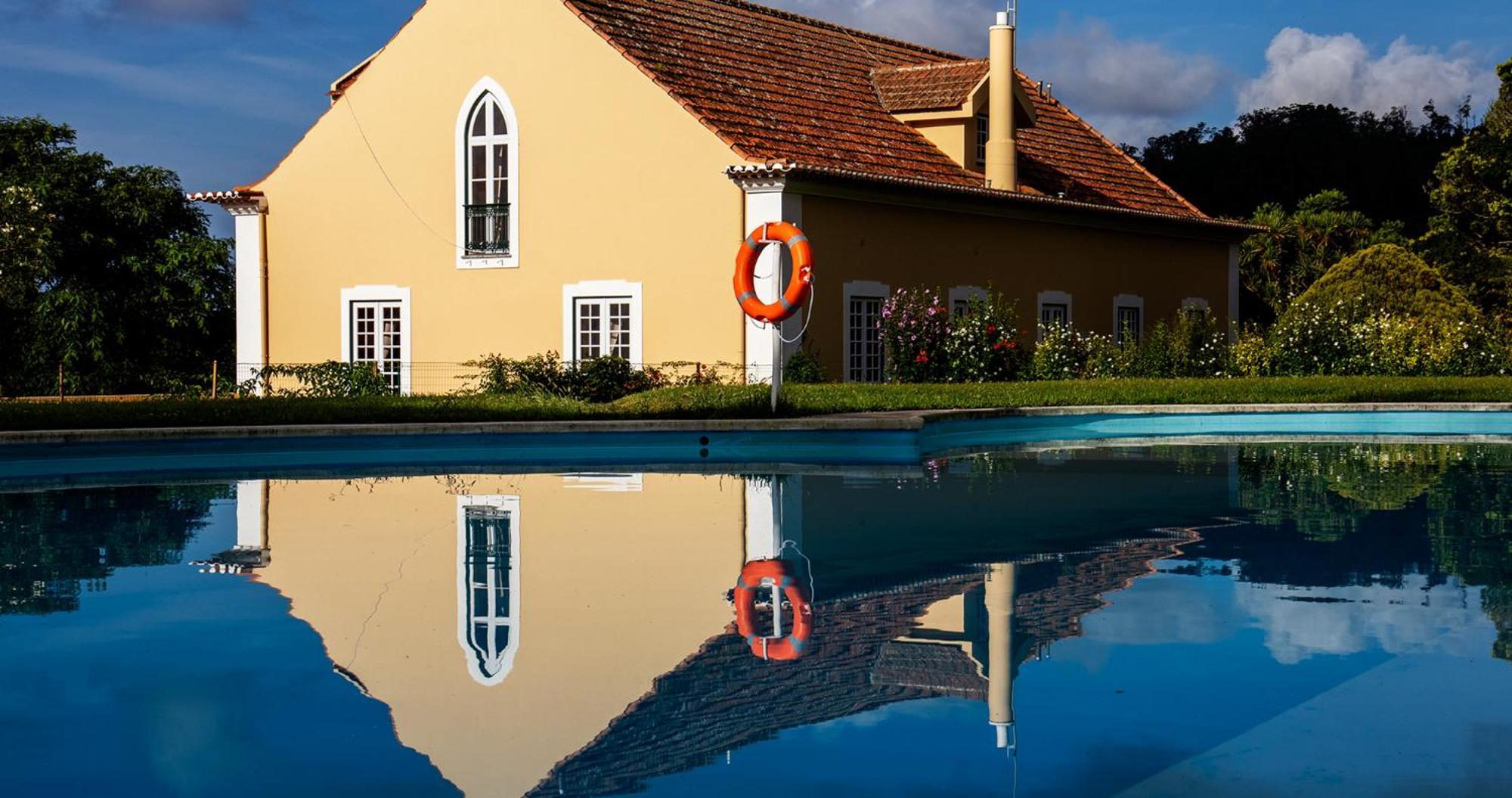 アングラ・ド・エロイーズモ Quinta Da Nasce Aguaアパートホテル エクステリア 写真